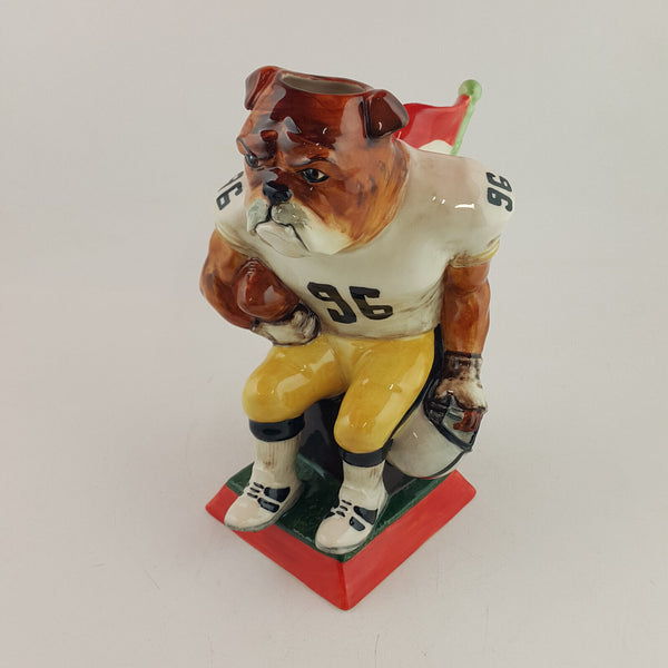 Kevin Francis Character Jug - Bulldog Footballer - OA 1291