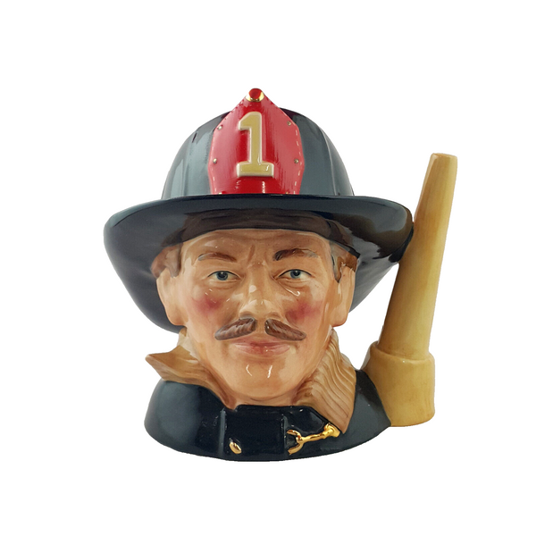 Royal Doulton Character Jug Large - The Fireman D6697 – RD 3411