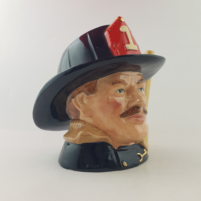 Royal Doulton Character Jug Large - The Fireman D6697 – RD 3411