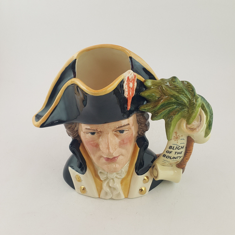 Royal Doulton Character Jug Large - Captain Bligh D6967 - RD 3598