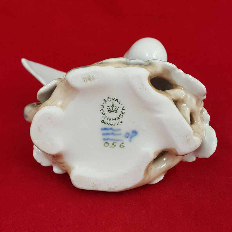 Royal Copenhagen Porcelain - Two Doves Figurine Model Number 056 - 0131 RCH