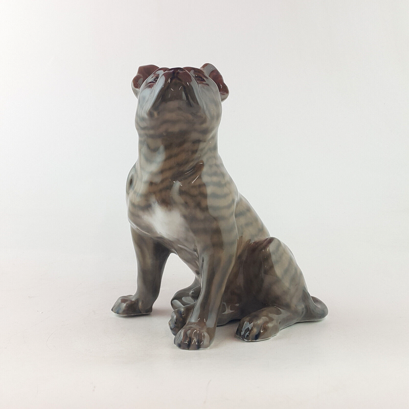 Royal Copenhagen - French Bulldog 956 (restored)  - RCH 2322