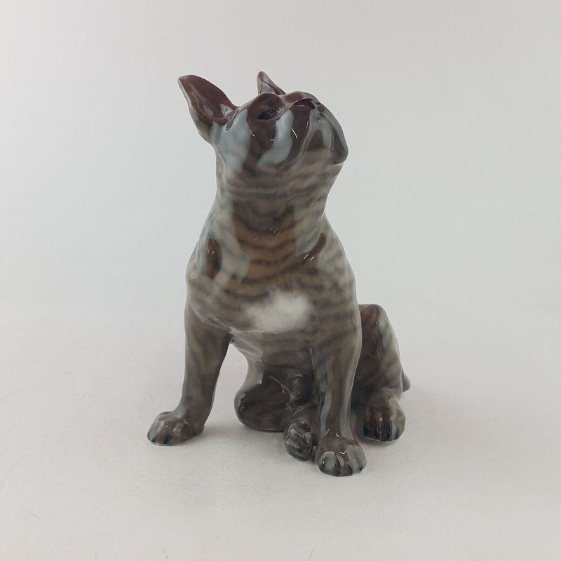 Royal Copenhagen - French Bulldog 956 (restored)  - RCH 2322