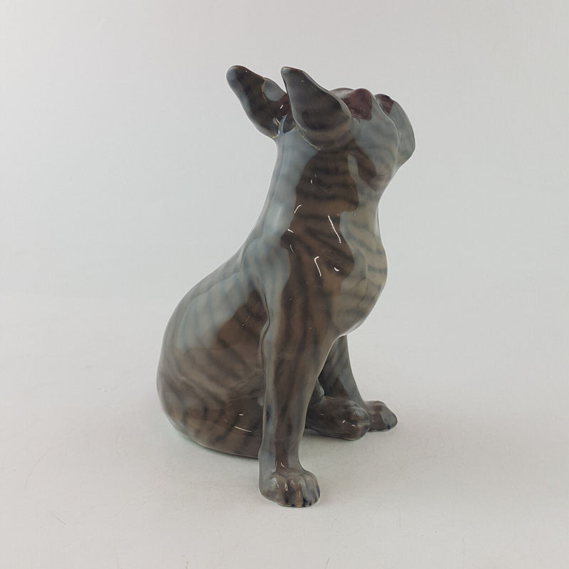 Royal Copenhagen - French Bulldog 956 (restored)  - RCH 2322