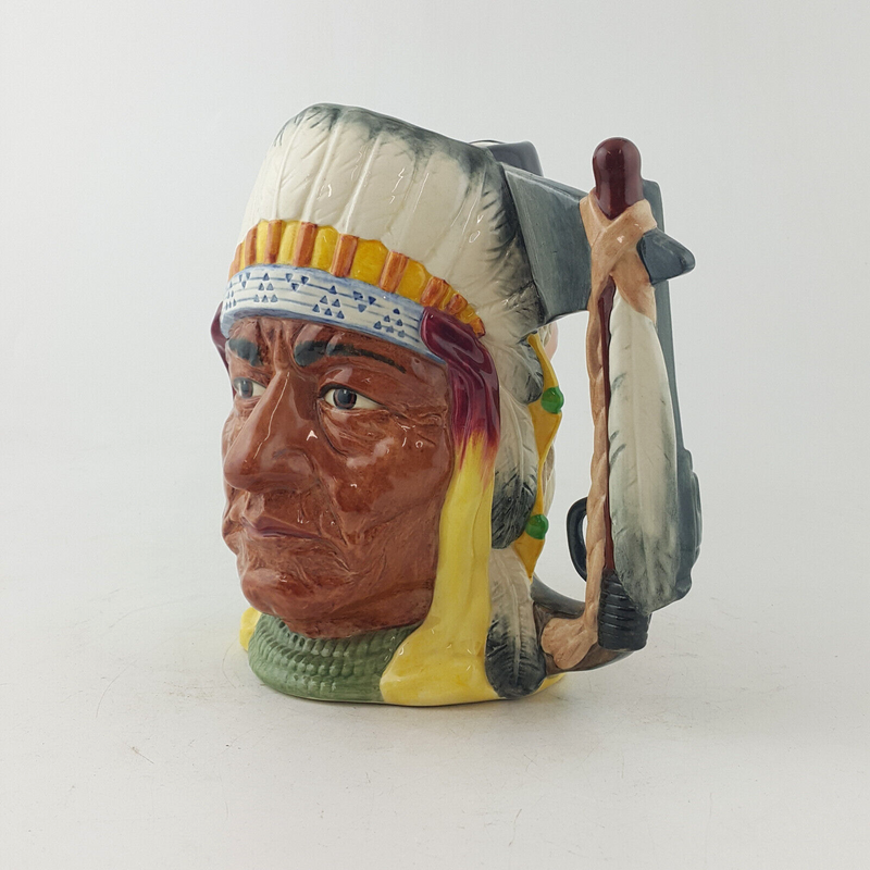 Royal Doulton - Chief Sitting Bull & George Armstrong Custer D6712 – RD 2407