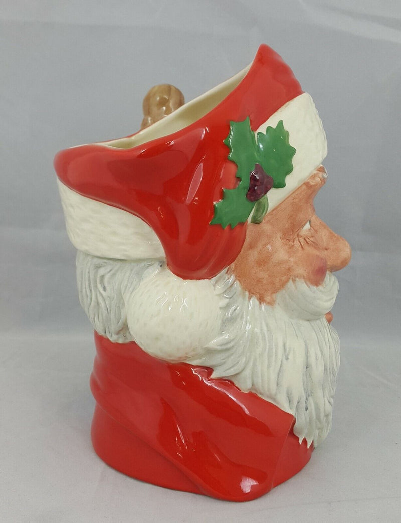 Royal Doulton Character Jug Santa Claus D6668 with Doll & Drum Large