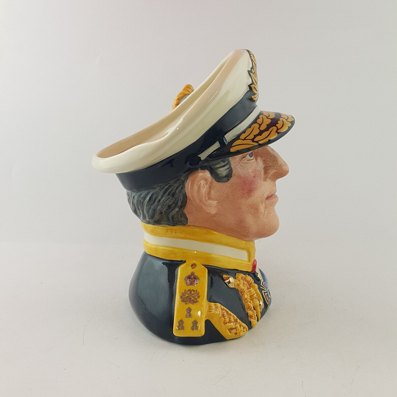 Royal Doulton Character Jug Large - Earl Mountbatten Of Burma D6944 – RD 3412