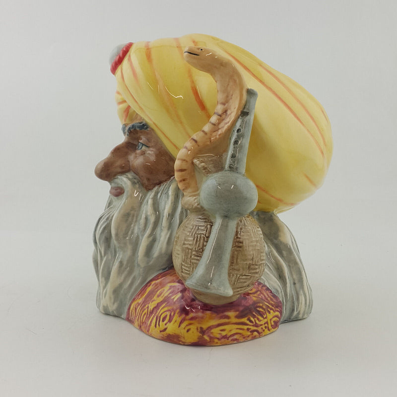 Royal Doulton Character Jug Large - Snake Charmer D6912 – RD 1508