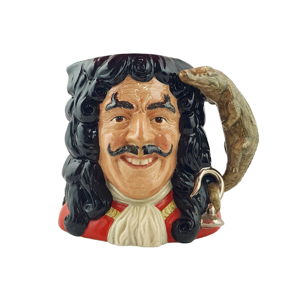 Royal Doulton Character Jug Large - Capt Hook New D6947 – RD 3365