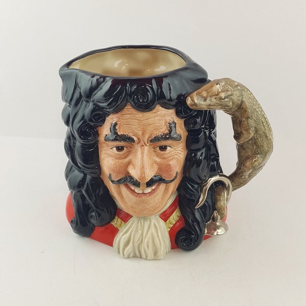 Royal Doulton Character Jug Large - Capt Hook New D6947 – RD 3365