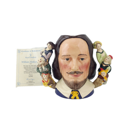 Royal Doulton Character Jug Large - Shakespeare D6933 (with CoA) – RD 2776