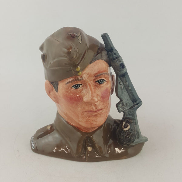 Royal Doulton Small Character Jug D6886 - Home Guard with CoA - 6774 RD