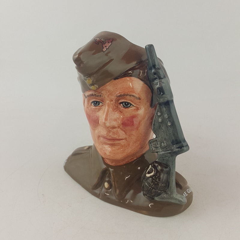 Royal Doulton Small Character Jug D6886 - Home Guard with CoA - 6774 RD