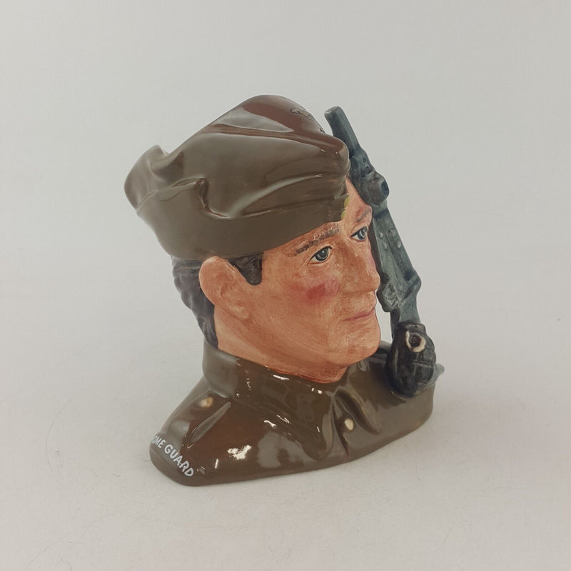 Royal Doulton Small Character Jug D6886 - Home Guard with CoA - 6774 RD