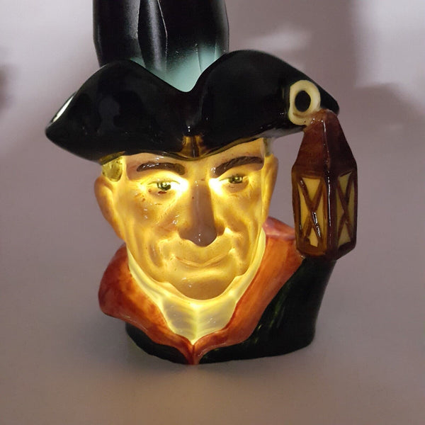 Royal Doulton Small Character Jug D6576 - Night Watchman (ETC / Bone China) - 71