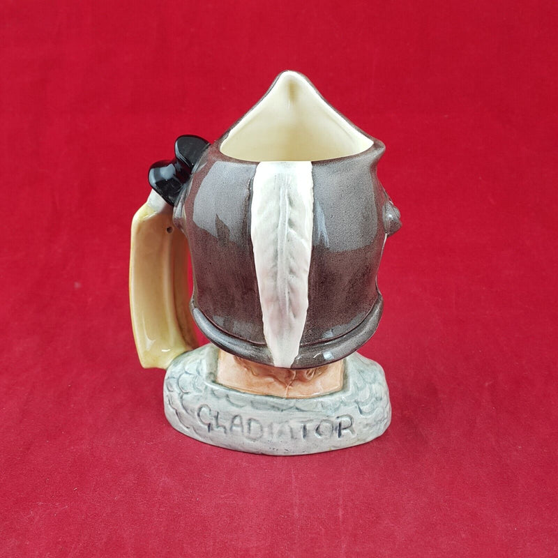 Royal Doulton Small Character Jug D6553 - Gladiator - 7160 RD