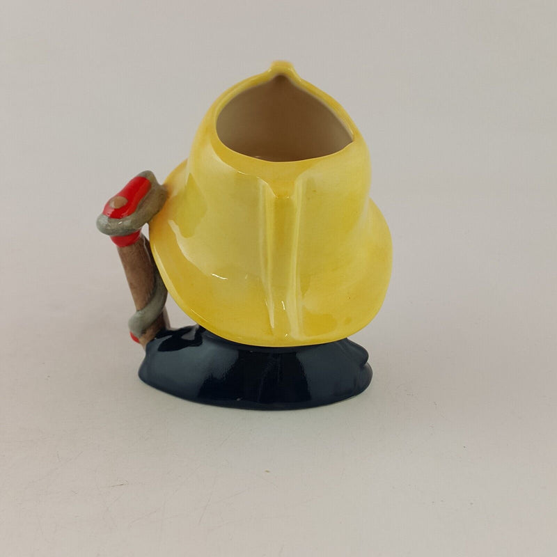 Royal Doulton Small Character Jug D6839 - The Fireman - RD 6682