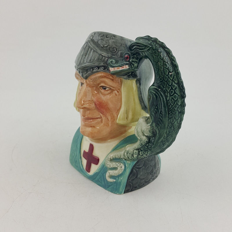 Royal Doulton Small Character Jug D6621 - ST George - 6488 RD