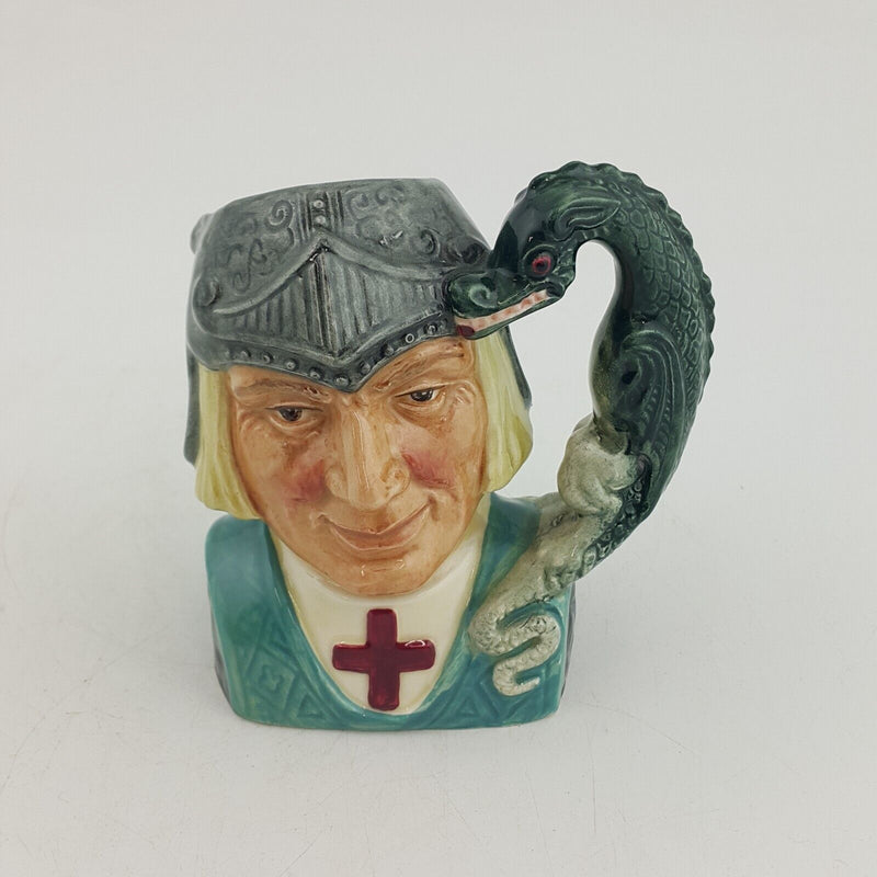 Royal Doulton Small Character Jug D6621 - ST George - 6488 RD