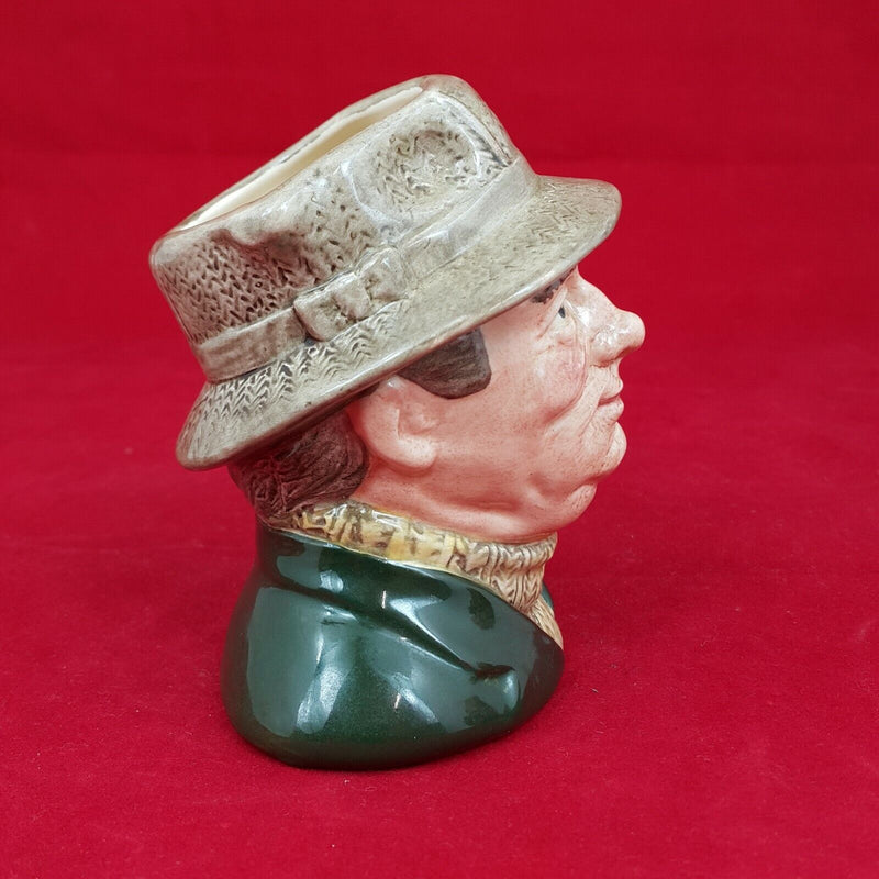 Royal Doulton The Angler Lure Handle Small Character Jug - D6866 - RD