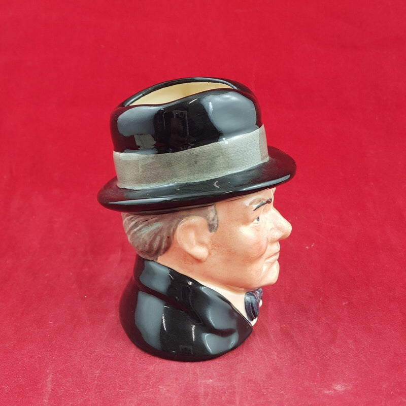 Royal Doulton Small Character Jug D6849 - Sir Winston Churchill - 7510 RD