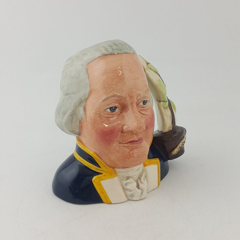 Royal Doulton Small Character Jug D7074 Capt Bligh - 7662 RD