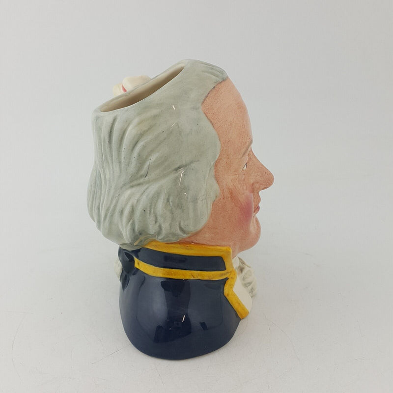 Royal Doulton Small Character Jug D7074 Capt Bligh - 7662 RD