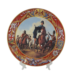 Royal Doulton PN65 Wellinton at Waterloo Decorative Plate - RD 7686