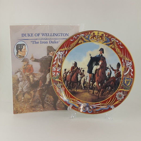 Royal Doulton PN65 Wellinton at Waterloo Decorative Plate - RD 7686