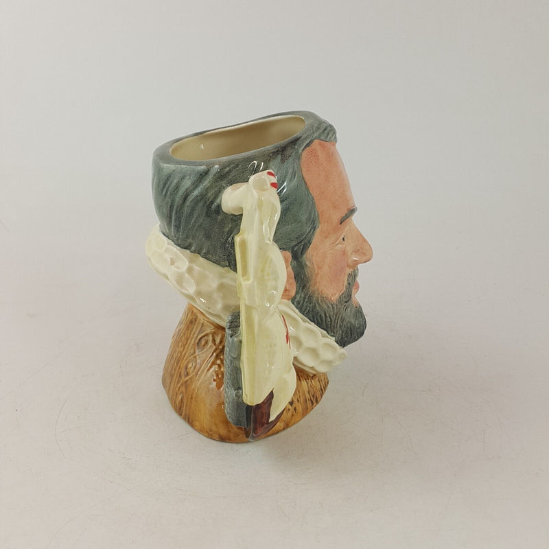 Royal Doulton Small Character Jug D6822 - Armada King Phillip of Spain - RD7518