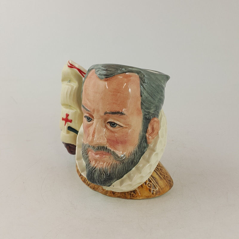 Royal Doulton Small Character Jug D6822 - Armada King Phillip of Spain - RD7518