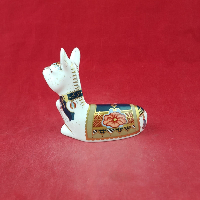 Royal Crown Derby Donkey Foal Gold Stopper - 8475 RCD