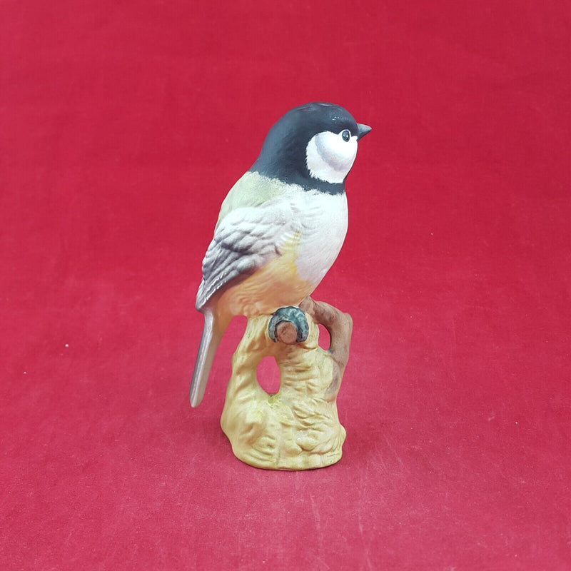 Beswick Black Capped Chicadee 2189 Matt (Chipped) - 7263 BSK