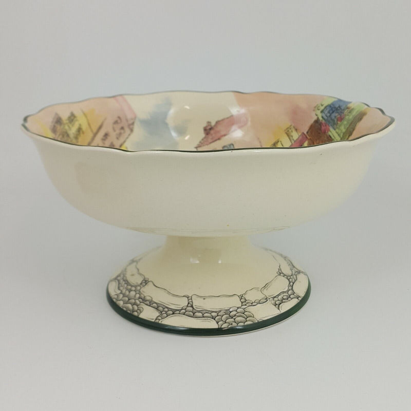 Royal Doulton Seriesware D6327 - Bill Sykes Pedestal Bowl - RD  5800