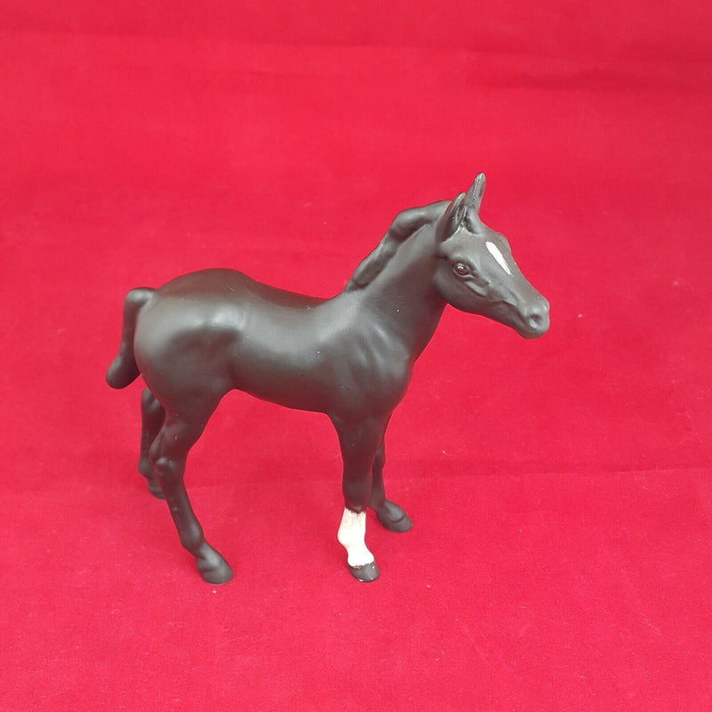 Beswick Model 2536 Black Beauty Foal in Black - BSK 5002