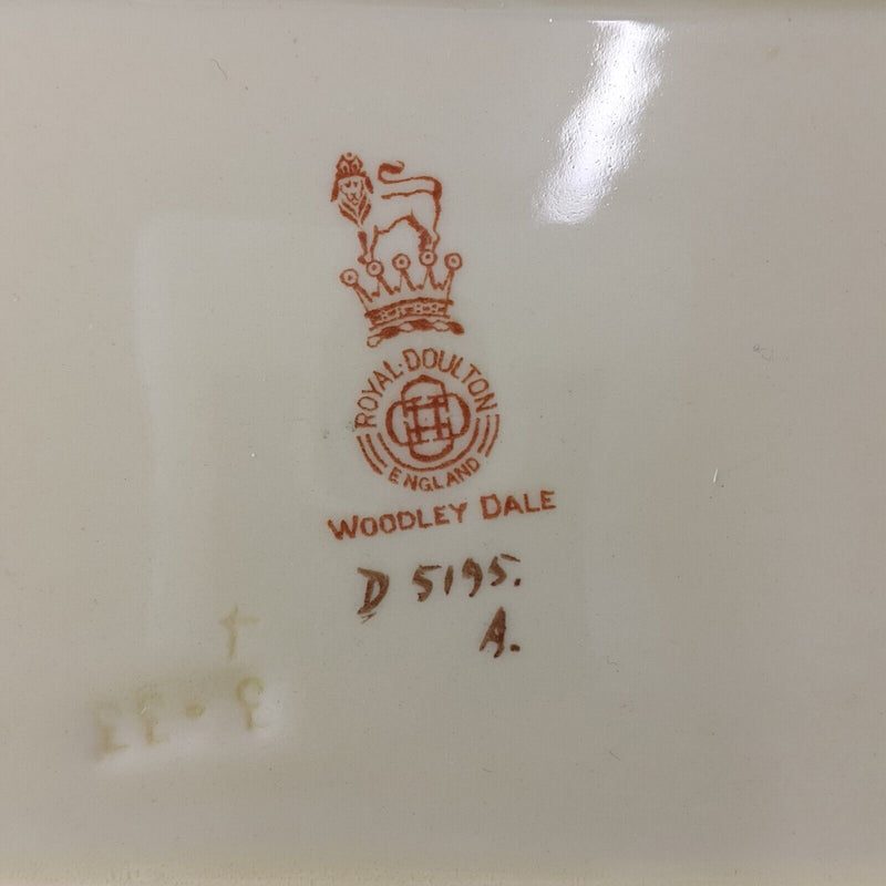 Royal Doulton Series Ware Tray D5195 Woodley Dale - 8616 RD