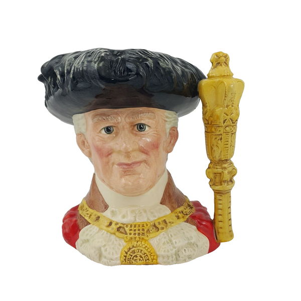 Royal Doulton Large Character Jug D6864 - The Lord Mayor of London - RD 6603