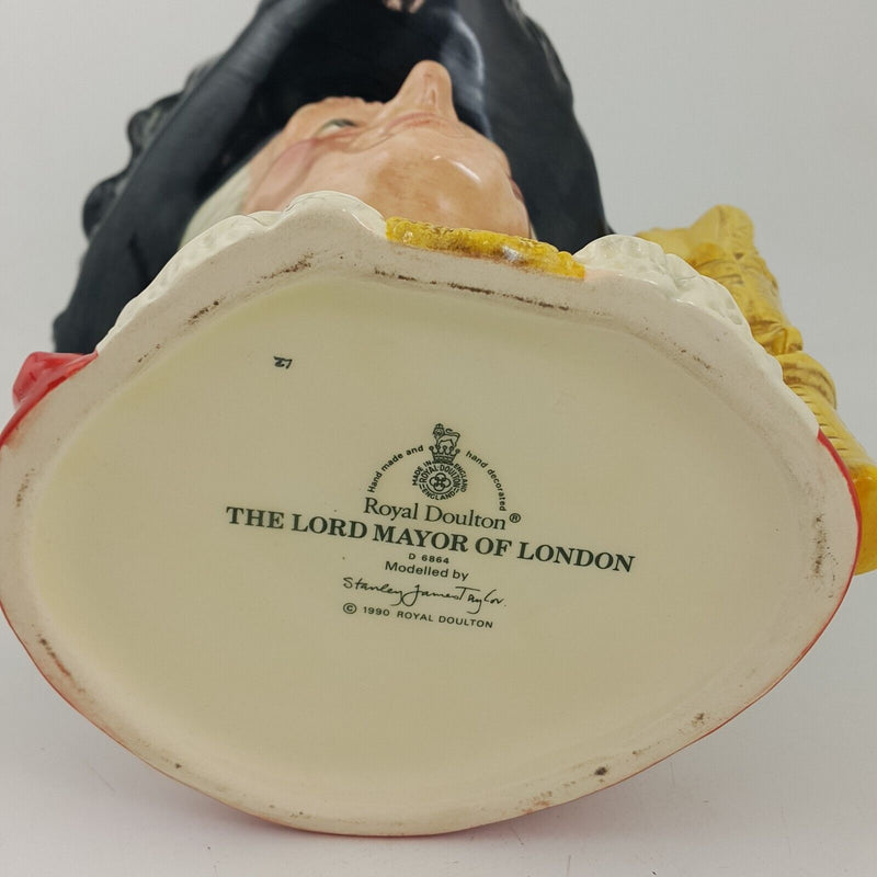 Royal Doulton Large Character Jug D6864 - The Lord Mayor of London - RD 6603