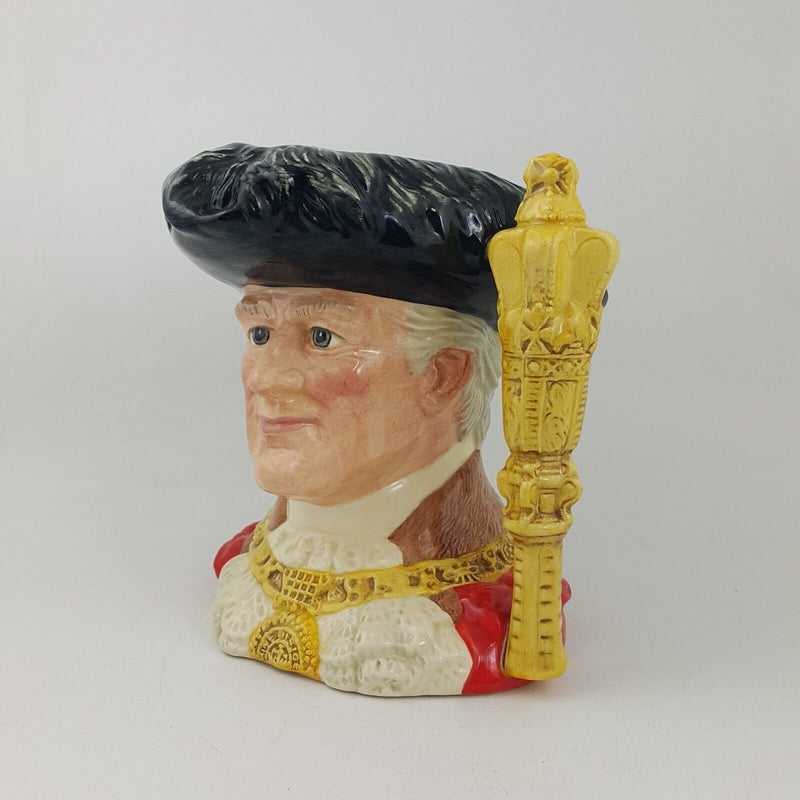 Royal Doulton Large Character Jug D6864 - The Lord Mayor of London - RD 6603