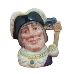 Royal Doulton Dick Whittington  Lord Mayor of London - Toby Jug - D6846 - RD