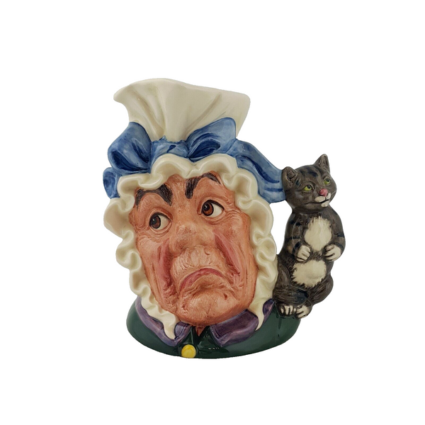 Royal Doulton Character Jug D6842 The Cook and The Cheshire Cat - 8003 RD