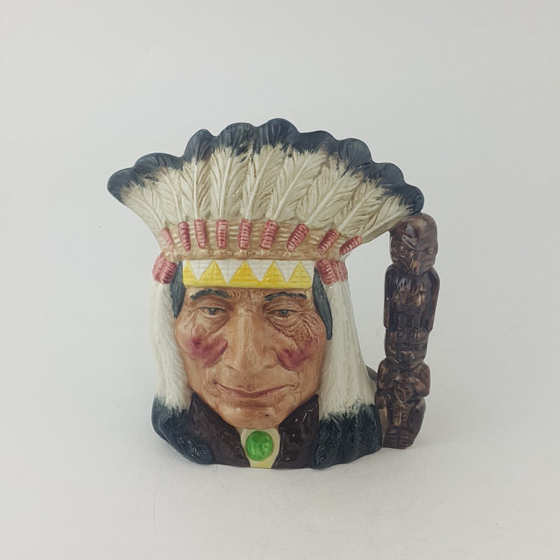 Royal Doulton Character Jug Large - North American Indian D6611 – 8105 RD