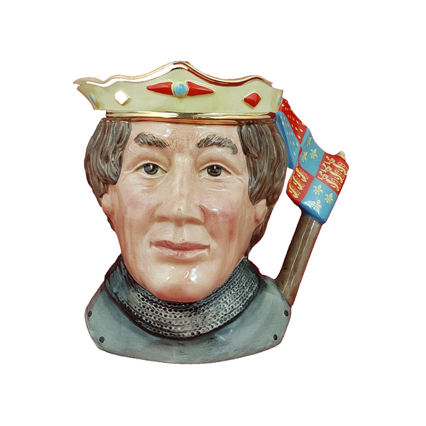 Royal Doulton Character Jug D6671 - Henry V Second -  RD 5586