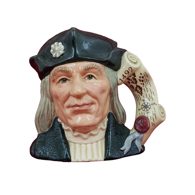 Royal Doulton Christopher Columbus - Large Character Jug - D6891 - RD