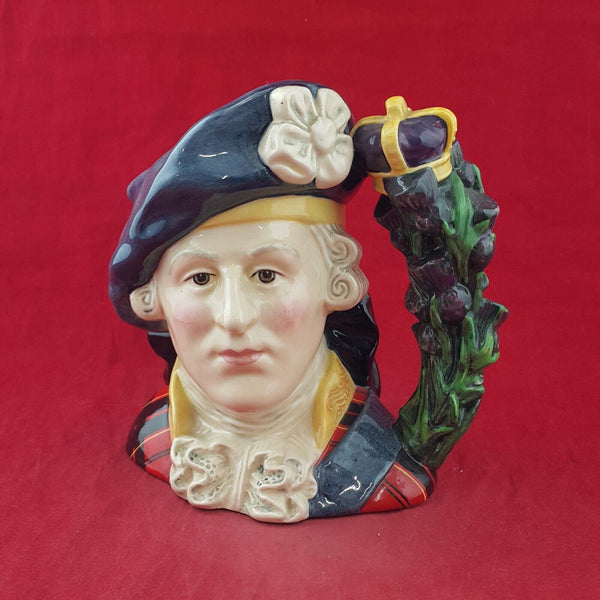 Royal Doulton Large Character Jug D6858 Bonnie Prince Charlie - 8765 RD