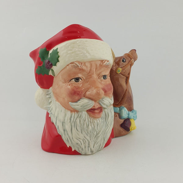 Royal Doulton Large Character Jug D6675 Santa Claus Reindeer - RD 8013