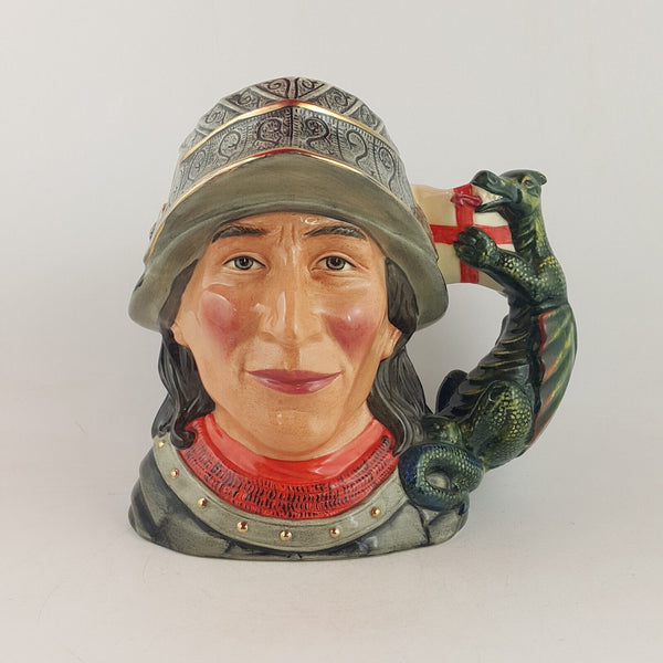 Royal Doulton Large Character Jug D7129 St George - 7502 RD