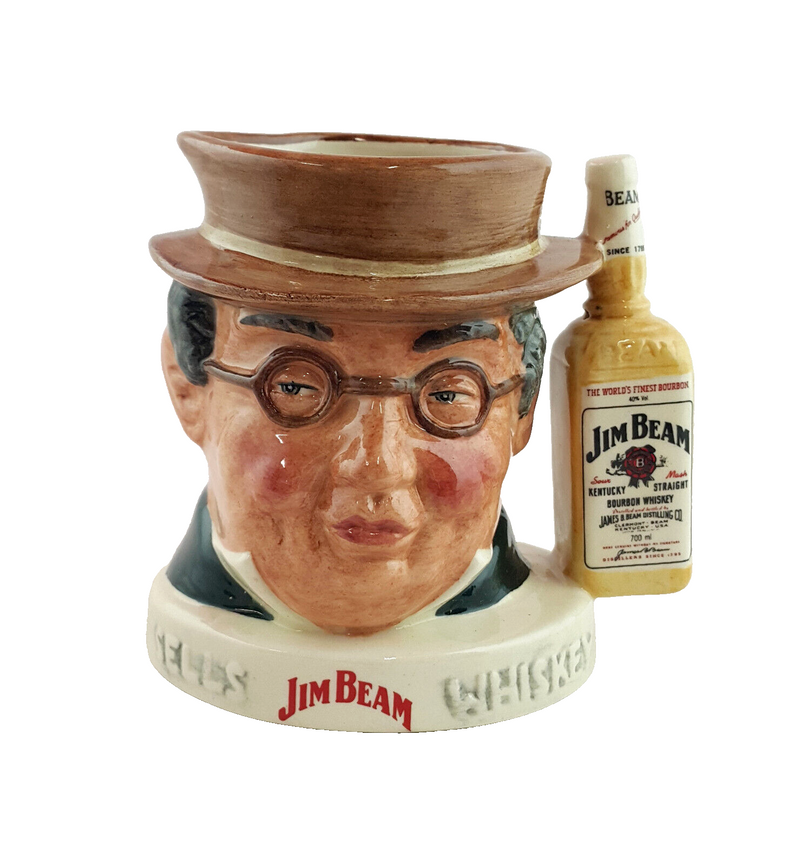 Royal Doulton Whiskey Toby Jug - Jim Beam - Mr.Pickwick - RD 3465