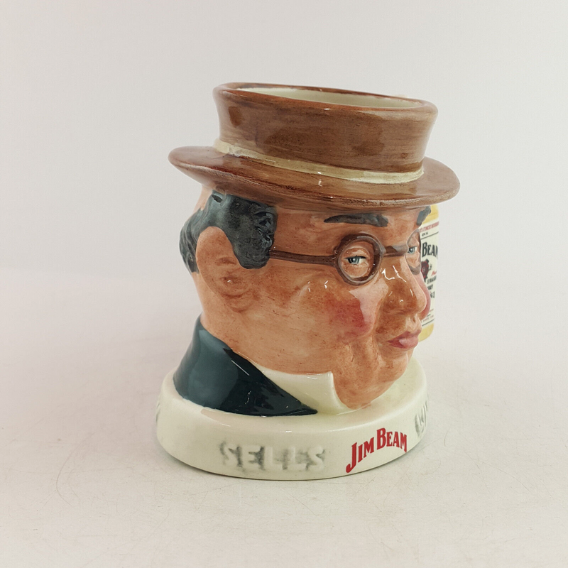 Royal Doulton Whiskey Toby Jug - Jim Beam - Mr.Pickwick - RD 3465