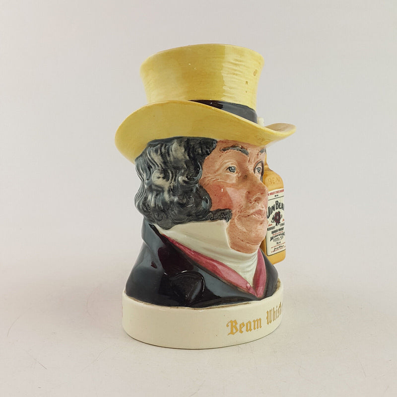 Royal Doulton Whiskey Toby Jug - Jim Beam - Old Mr. Turveydrop - RD 3464